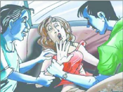 ambedkarnagar gangrape in bus.